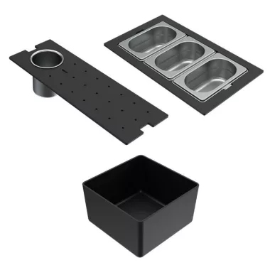 ELLECI KBA001BK - Bartender szett  Mixology mosogatókhoz fekete