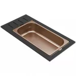   ELLECI KD011065BZ - Tároló edény egyrészes gourmet 433 bronz HPL kerettel