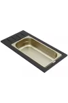ELLECI KD011065GD - Tároló edény egyrészes gourmet 366 arany HPL kerettel ELLECI KD011065GD - Tároló edény egyrészes gourmet 366 arany HPL kerettel