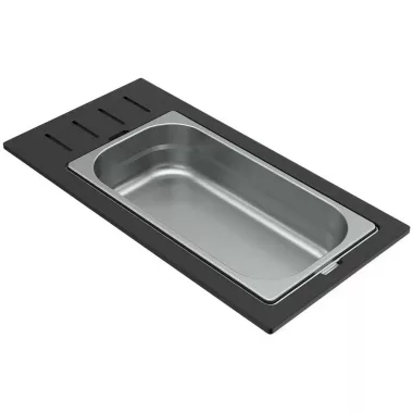 ELLECI KD011065IN - Tároló edény egyrészes gourmet 366 (Inox) HPL kerettel ELLECI KD011065IN - Tároló edény egyrészes gourmet 366 (Inox) HPL kerettel