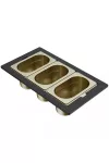 ELLECI KF033100GD - KF033100GD Gourmet szett 1/9 BEST arany - Kifutó termék!