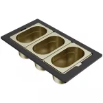ELLECI KF033100GD - KF033100GD Gourmet szett 1/9 BEST arany - Kifutó termék!