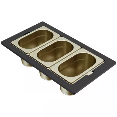 ELLECI KF033100GD - KF033100GD Gourmet szett 1/9 BEST arany - Kifutó termék! ELLECI KF033100GD - KF033100GD Gourmet szett 1/9 BEST arany - Kifutó termék!
