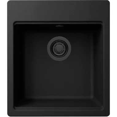 ELLECI LG210240BKM - Mosogatótálca Time 102 G40 Nero fekete tartozékokkal