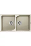 ELLECI LGE45062 - Mosogatótálca Ego 450 G62 Bianco Antico