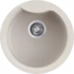 ELLECI LGEROU39 - Mosogatótálca Ego ROUND G39 Bianco soft