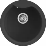 ELLECI LGEROU40 - Mosogatótálca Ego ROUND G40 Nero
