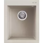 ELLECI LGQ10039BSO - Mosogatótálca Quadra 100 UM G39 Bianco soft munkalap alá szerelhető