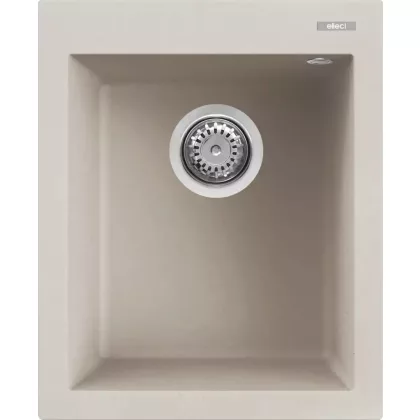   ELLECI LGQ10039BSO - Mosogatótálca Quadra 100 UM G39 Bianco soft munkalap alá szerelhető
