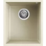   ELLECI LGQ10062BSO - Mosogatótálca Quadra 100 UM G62 Bianco Antico munkalap alá szerelhető
