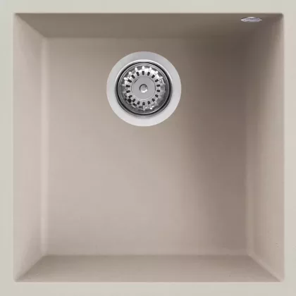   ELLECI LGQ10239BSO - Mosogatótálca Quadra 102 UM G39 Bianco soft munkalap alá szerelhető