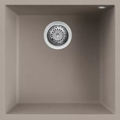   ELLECI LGQ10243BSO - Mosogatótálca Quadra 102 UM G43 Tortora munkalap alá szerelhető