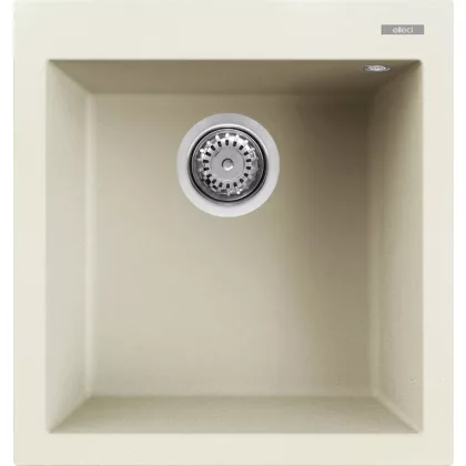   ELLECI LGQ10262 - Mosogatótálca Quadra 102 G62 Bianco Antico