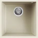 ELLECI LGQ10262BSO - Mosogatótálca Quadra 102 UM G62 Bianco Antico munkalap alá szerelhető