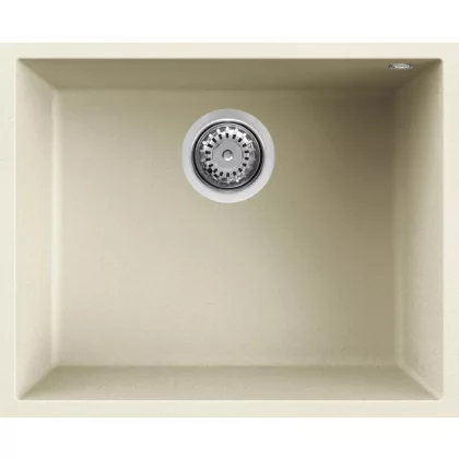   ELLECI LGQ10562BSO - Mosogatótálca Quadra 105 UM G62 Bianco Antico munkalap alá szerelhető