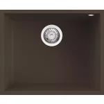   ELLECI LGQ10578BSO - Mosogatótálca Quadra 105 UM G78 Espresso munkalap alá szerelhető