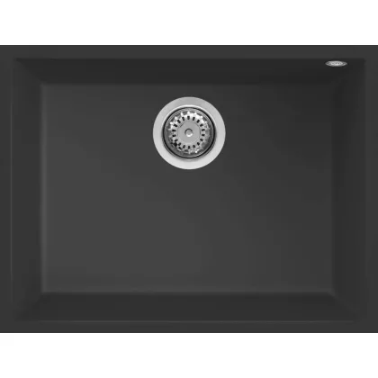   ELLECI LGQ11040BSO - Mosogatótálca Quadra 110 UM G40 Nero munkalap alá szerelhető