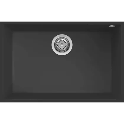   ELLECI LGQ12040BSO - Mosogatótálca Quadra 120 UM G40 Nero munkalap alá szerelhető