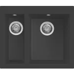 ELLECI LGQ15059 - Mosogatótálca Quadra 150 G59 Antracite - Kifutó termék!