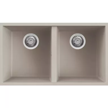 ELLECI LGQ35039BSO - Mosogatótálca Quadra 350 UM G39 Bianco soft munkalap alá szerelhető