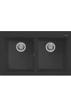 ELLECI LGQ35040 - Mosogatótálca Quadra 350 G40 Nero ELLECI LGQ35040 - Mosogatótálca Quadra 350 G40 Nero