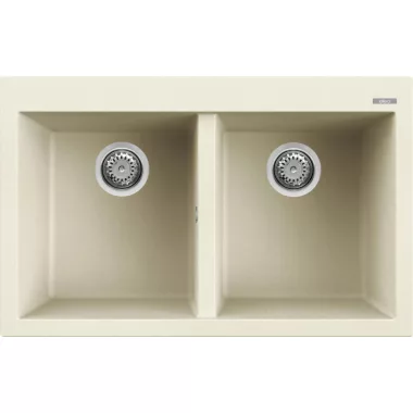 ELLECI LGQ35062 - Mosogatótálca Quadra 350 G62 Bianco Antico ELLECI LGQ35062 - Mosogatótálca Quadra 350 G62 Bianco Antico
