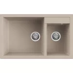   ELLECI LGQ44051 - Mosogatótálca Quadra 440 G51 Avena - Kifutó termék!
