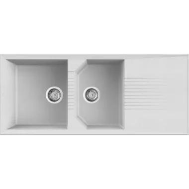ELLECI LGT50068 - Mosogatótálca Tekno 500 G68 Bianco - Kifutó termék!