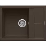 ELLECI LGU12578 - Mosogatótálca Unico 125 G78 Espresso