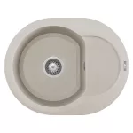   ELLECI LGYR6039 - Mosogatótálca Easy ROUND 600 G39 Bianco soft