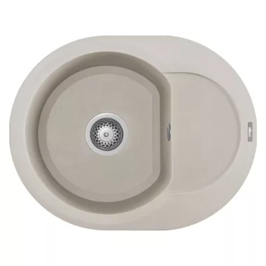 ELLECI LGYR6039 - Mosogatótálca Easy ROUND 600 G39 Bianco soft