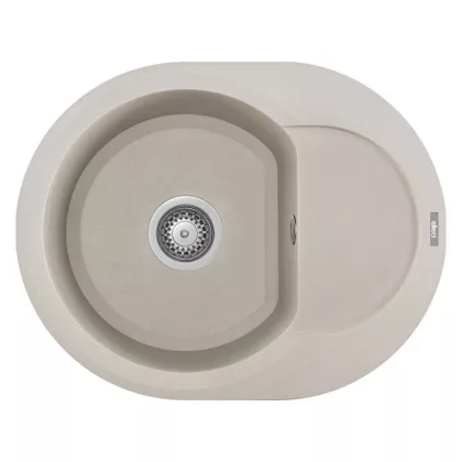   ELLECI LGYR6039 - Mosogatótálca Easy ROUND 600 G39 Bianco soft