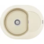   ELLECI LGYR6062 - Mosogatótálca Easy ROUND 600 G62 Bianco Antico