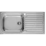   ELLECI LIK480SACSX - Mosogatótálca Sky 480 SX inox medence bal oldalt