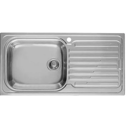   ELLECI LIK480SACSX - Mosogatótálca Sky 480 SX inox medence bal oldalt