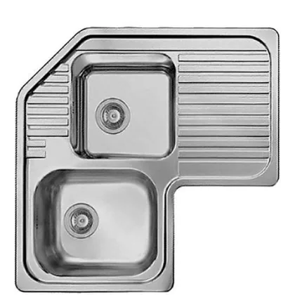 ELLECI LIKCORSACSX - Mosogatótálca Sky CORNER SX inox medence bal oldalt