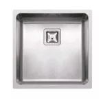   ELLECI LIW400SACMU - Mosogatótálca W-Square 400 inox munkalapra, munkalap alá és szintbe is szerelhető