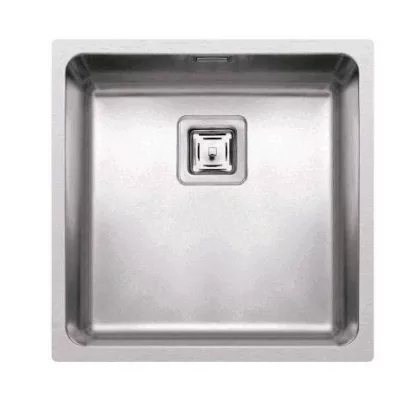   ELLECI LIW400SACMU - Mosogatótálca W-Square 400 inox munkalapra, munkalap alá és szintbe is szerelhető