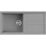   ELLECI LKB48097 - Mosogatótálca Best 480 K97 Light Grey - Kifutó termék!