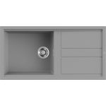 ELLECI LKB48097 - Mosogatótálca Best 480 K97 Light Grey - Kifutó termék!