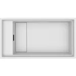   ELLECI LKD36096 - Mosogatótálca Dialogo 360 Workstation K96 White inox tartozékokkal