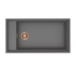   ELLECI LKD36099BRZ - Mosogatótálca Dialogo 360 Workstation K99 Concrete bronz tartozékokkal