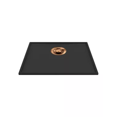 ELLECI LKES5086BRZ - Mosogatótálca medencefenék Essenza 50 K86 Black bronz tartozékokkal