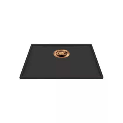   ELLECI LKES5086BRZ - Mosogatótálca medencefenék Essenza 50 K86 Black bronz tartozékokkal