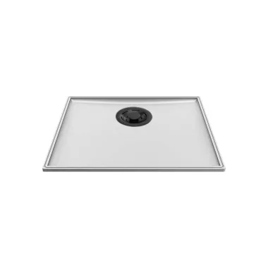 ELLECI LKES5096BKM - Mosogatótálca medencefenék Essenza 50 K96 White fekete tartozékokkal