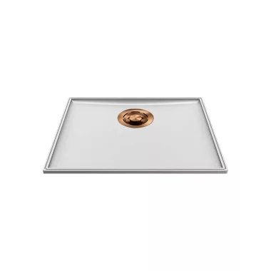 ELLECI LKES5096BRZ - Mosogatótálca medencefenék Essenza 50 K96 White bronz tartozékokkal