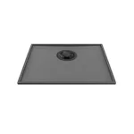   ELLECI LKES5099BKM - Mosogatótálca medencefenék Essenza 50 K99 Concrete fekete tartozékokkal