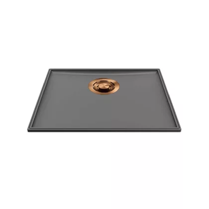   ELLECI LKES5099BRZ - Mosogatótálca medencefenék Essenza 50 K99 Concrete bronz tartozékokkal