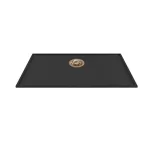 ELLECI LKES7086GLD - Mosogatótálca medencefenék Essenza 70 K86 Black arany tartozékkal