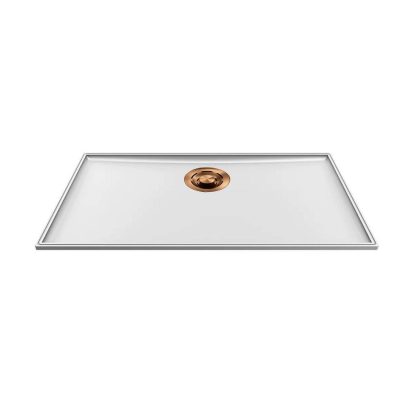   ELLECI LKES7096BRZ - Mosogatótálca medencefenék Essenza 70 K96 White bronz tartozékkal